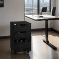 3 Drawer Office Storage Cabinet,Under Desk Cabinet with Wheels