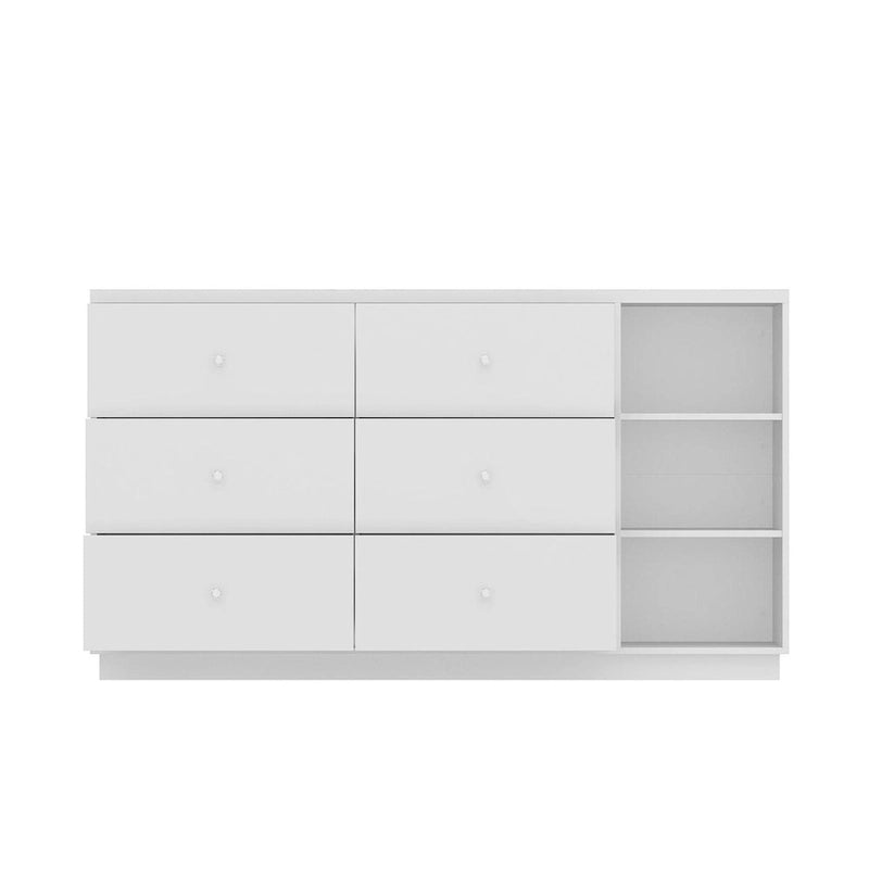 White Sideboard with Ample Organizing Compartments for the Modern Home - 63