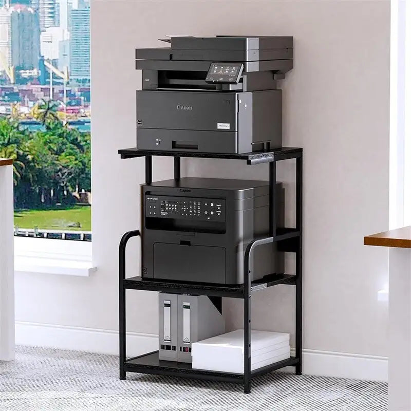 Printer Stand with Storage Shelf - 19.7 x 15.7 x 31.5
