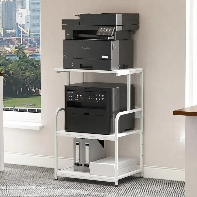 Printer Stand with Storage Shelf - 19.7 x 15.7 x 31.5