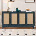 Modern Farmhouse Style Horizontal Sideboard with Two Cabinets